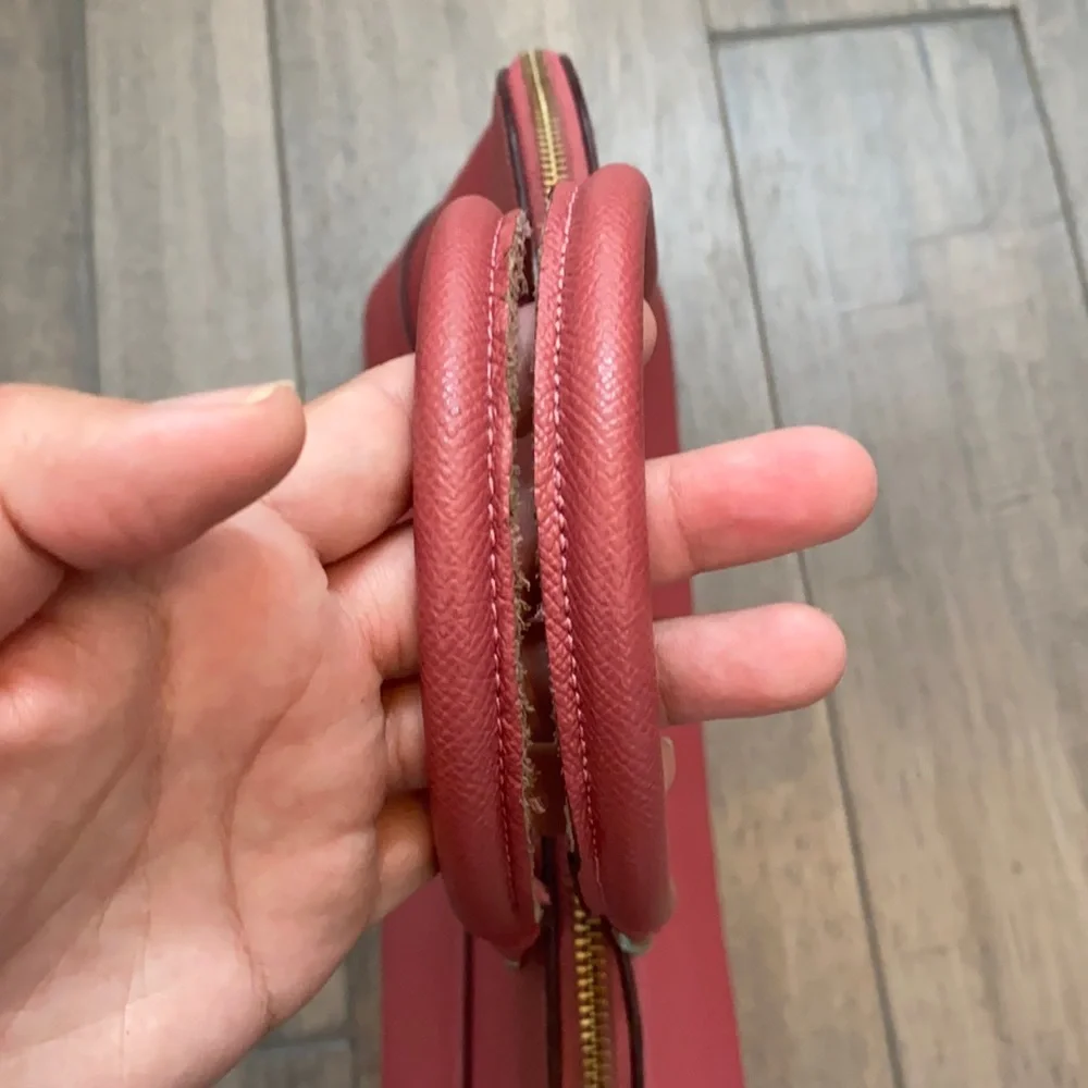 Coach Red Sierra Satchel Bag‎